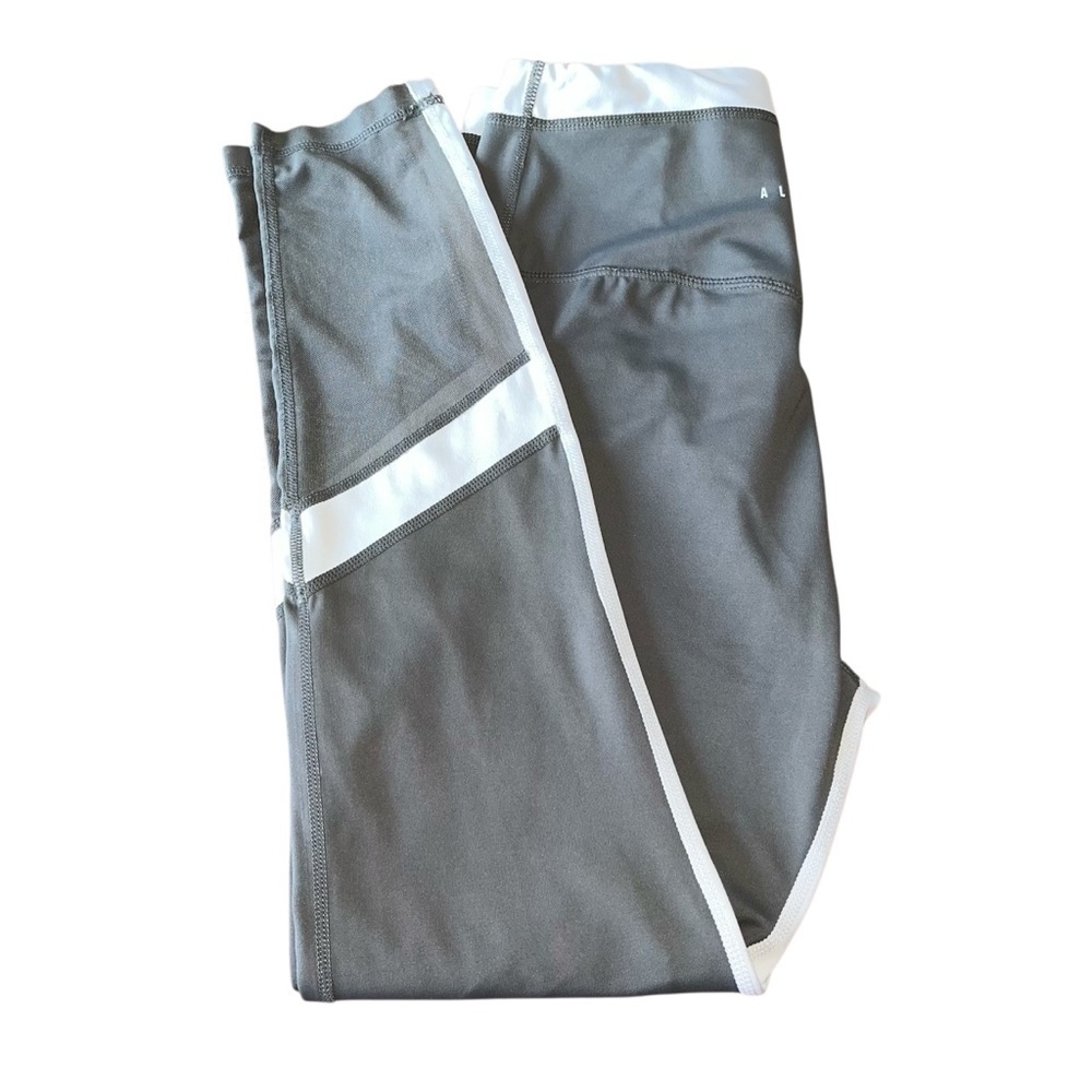 AllFenix 7/8 Cora Stripe Mesh Panel Leggings Size S - Picture 3 of 8